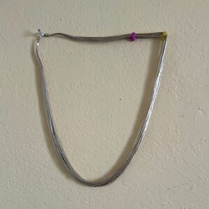 Liquid Silver Necklace